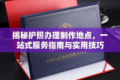 张家港揭秘护照办理制作地点，一站式服务指南与实用技巧